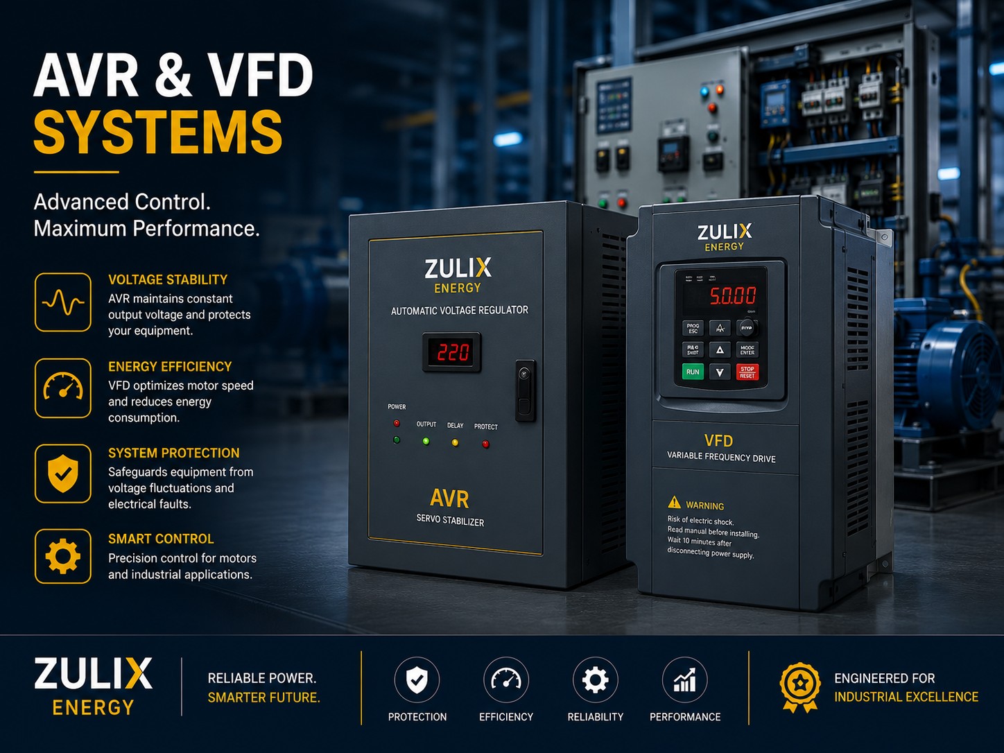 zulix avr vfd systems under 2mb